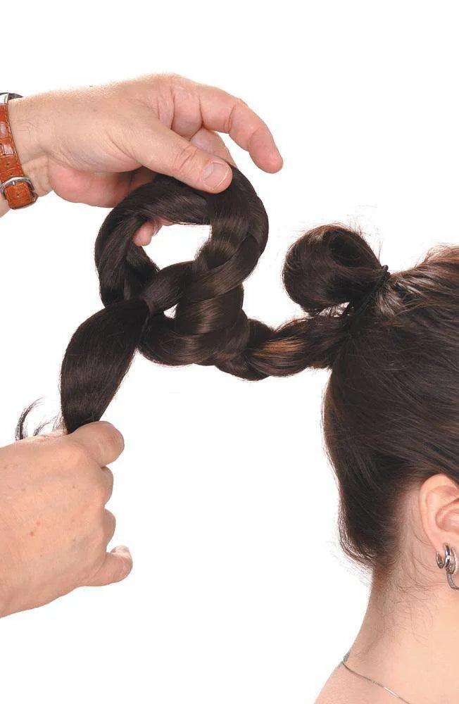 214- HAIR SWITCH 26″ long Hair Addition Synthetic Piece by Look Of Love