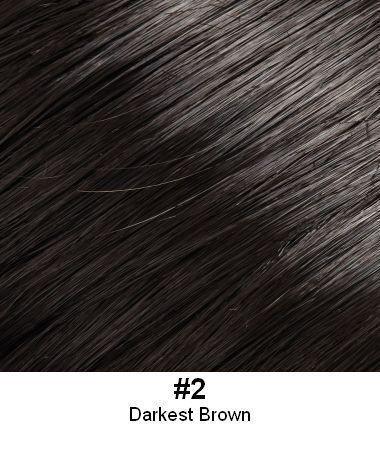 Style 125 CURLS w Bow / Hair Addition 5”-11” long layers