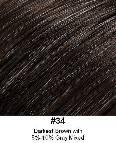 Style 308 Demi Wig 9.5"x10" Hair Addition Extension plus Headband
