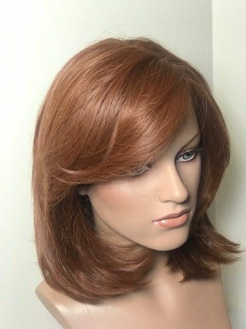 Style 944-S- Bobby Wig heat resistant HD Synthetic mono top lace front