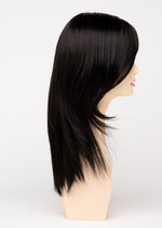 Ava | EnvyHair 30/70 Human Hair Synthetic Mono Part Lace Front Wig by Envy Alan Eaton | Sleek & Alluring Style, Heat-Friendly Versatility - Buy Wigs USA