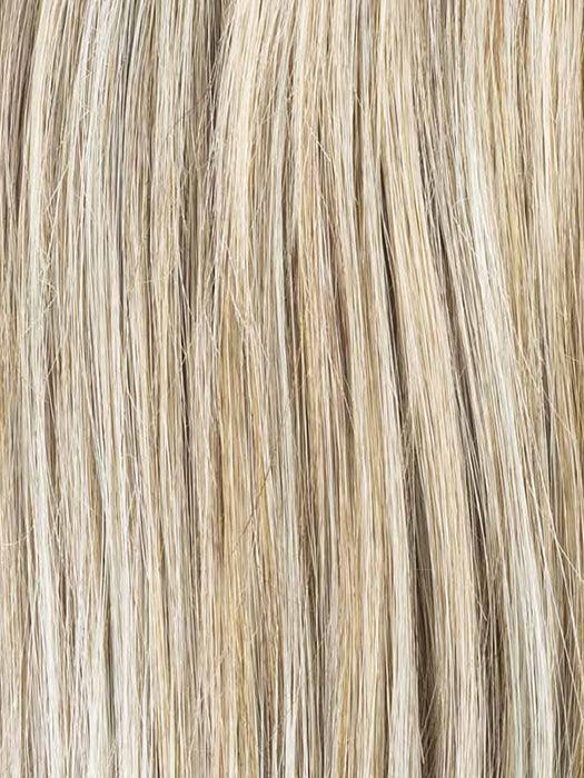 PASTEL-MINT-SHADED | Medium Ash Blonde, Medium Golden Blonde, and Pastel Mint blend with dark shaded roots