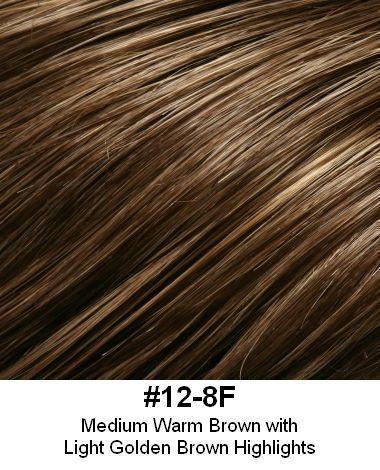 Style 249-H-IL / Human hair topper 8" x 6" base 14" long Extension