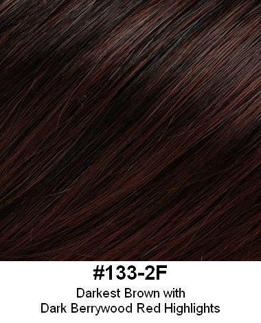 Style 249-H-IL / Human hair topper 8" x 6" base 14" long Extension