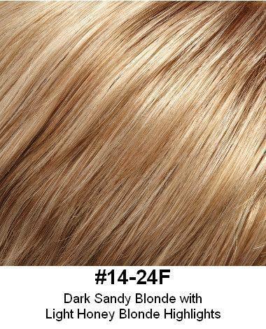 Style 249-H-IL / Human hair topper 8" x 6" base 14" long Extension