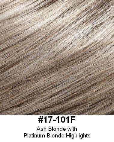 Style 249-H-IL / Human hair topper 8" x 6" base 14" long Extension