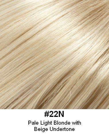 Style 249-H-IL / Human hair topper 8" x 6" base 14" long Extension