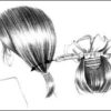 Style 235 / PAGE BOY CHIGNON FOR THE NAPE by Look of Love