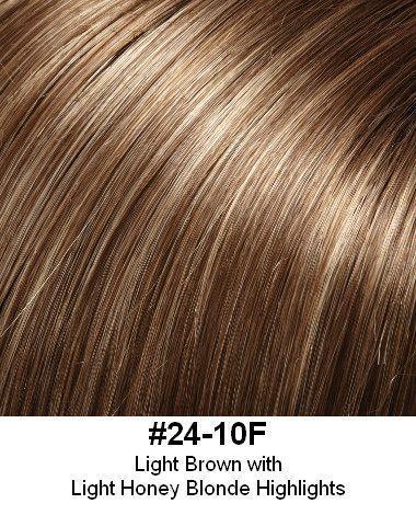 Style 249-H-IL / Human hair topper 8" x 6" base 14" long Extension