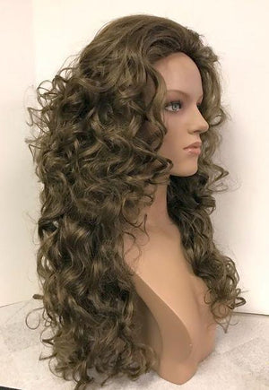 Demi Wig | Kanekalon  | 16" / 22" inches | Hair Addition | Extension |9.5" x 10" Fall | Look of Love