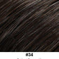 Look of Love 16" Ponytail Human hair extension with Wing combs