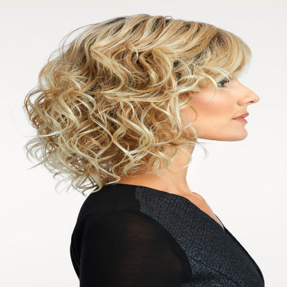 IT CURL a Lace Front Heat Friendly Styleable Synthetic Fiber Wig