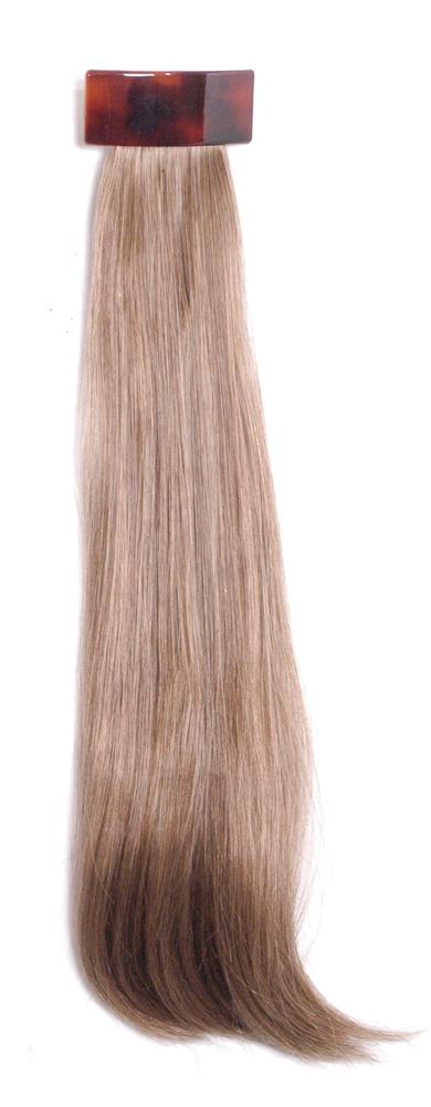 Style 315 BARRETTE HAIR SWITCH AT 18″ STRAIGHT HAIR EZ ATTACHMENT