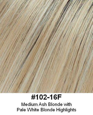 Style 137H- 6"x5" base 12" Long Human Hair Topper Mono Top Mesh base