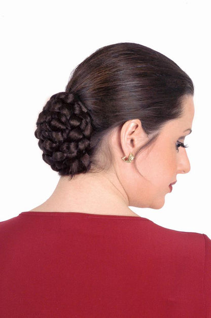 Style 116-Braided Chignon Synthetic Hair Addition Extension