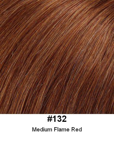 Style 414 Synthetic Hair Topper 5.5"x7" Synthetic 14"-15"lengths Heat Defiant