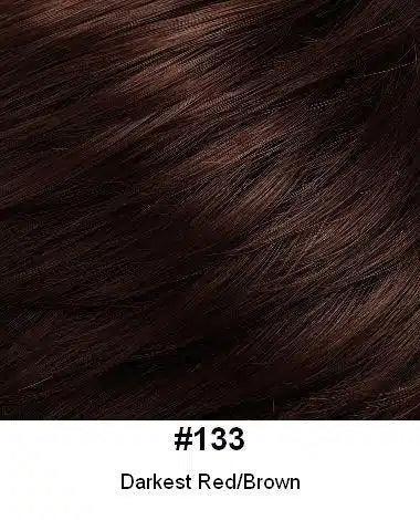 Style NTN-16H Human Hair Addition Extension Hairpiece Base 2.5"x1.5"x16"