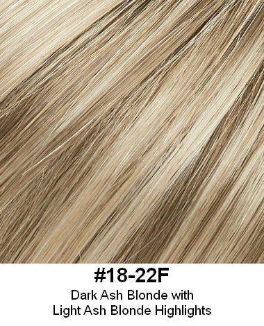 Style 414 Synthetic Hair Topper 5.5"x7" Synthetic 14"-15"lengths Heat Defiant Look of Love