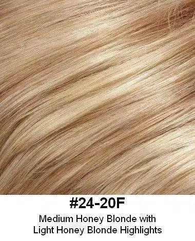 Style HBT-4x6H -Integration filler human hair topper 6” long 4.5" wide Base