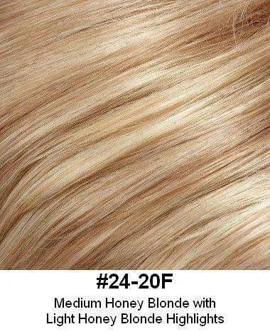 Style 322 / 18 - 21" FALL ON BARRETTE ATTACHMENT Addition Extension Look of Love