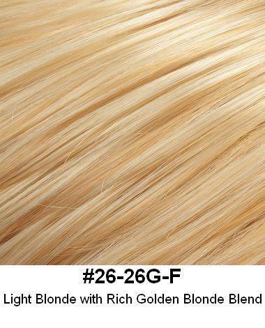 Style 414 Synthetic Hair Topper 5.5"x7" Synthetic 14"-15"lengths Heat Defiant Look of Love