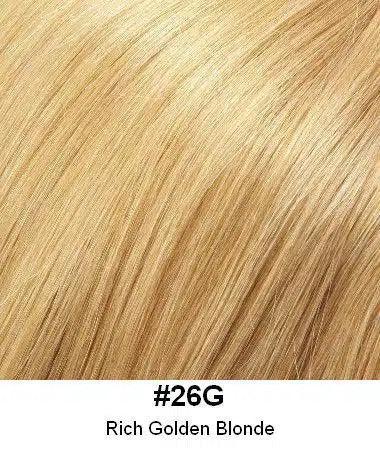 Style HBT-4x6H -Integration filler human hair topper 6” long 4.5" wide Base