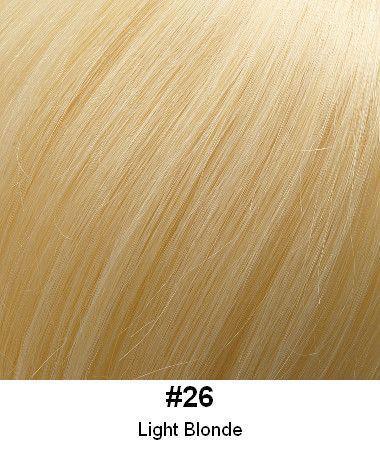 Style 137H- 6"x5" base 12" Long Human Hair Topper Mono Top Mesh base