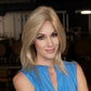Ava | EnvyHair 30/70 Human Hair Synthetic Mono Part Lace Front Wig by Envy Alan Eaton | Sleek & Alluring Style, Heat-Friendly Versatility - Buy Wigs USA