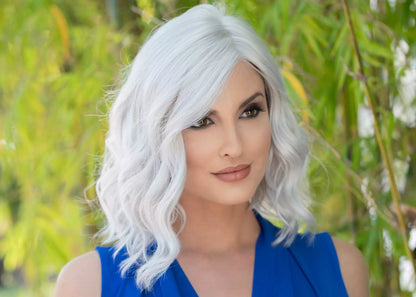 EMMA - EnvyHair Human Hair Synthetic Blend Lace Front Wig