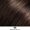 Lily Wig Hand tied Ready to Wear Synthetic Hair - 6 Medium Brown