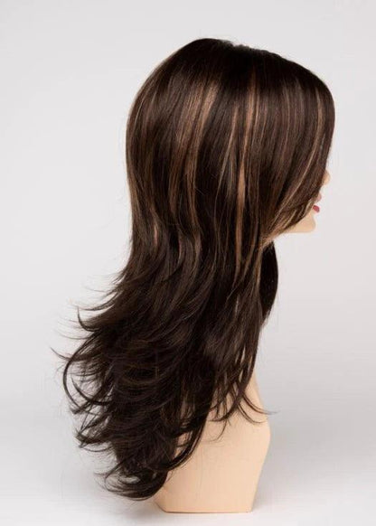 Sheena  Synthetic Lace Front Wig Mono Top Open Sides Back