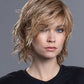 Anima | Mini Lace Front Mono Crown Heat-Friendly Synthetic Wig by Ellen Wille | Edgy Beach Waves, Blunt Fringe, Petite Average Fit - Buy Wigs USA