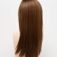 Ava | EnvyHair 30/70 Human Hair Synthetic Mono Part Lace Front Wig by Envy Alan Eaton | Sleek & Alluring Style, Heat-Friendly Versatility - Buy Wigs USA