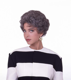 Elle | Kanekalon Fiber Wig | Synthetic | Curly | Wavy | Hand tied | Look of Love