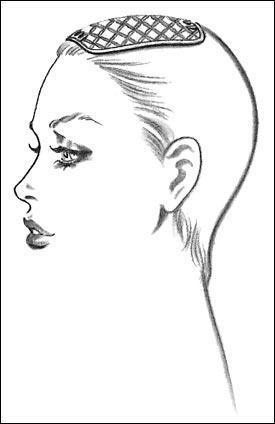 Style 152 Hair Topper 5.25 x 4 base 4-1/2" Long Synthetic