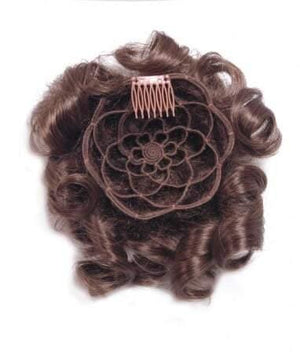 Style 215- Hair Extension Hair Addition 5" Round base 8" long - Buy Wigs USA