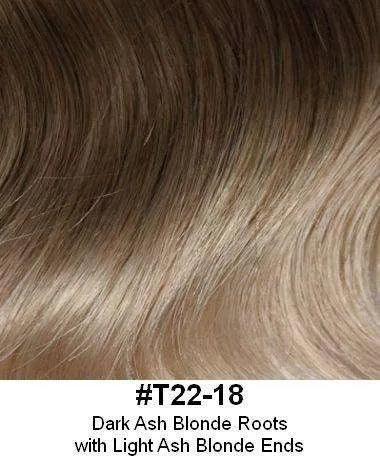 Style 322 / 18 - 21" FALL ON BARRETTE ATTACHMENT Addition Extension Look of Love