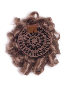 Style 212- Hair Addition Extension 4" Long / 3.5" round base