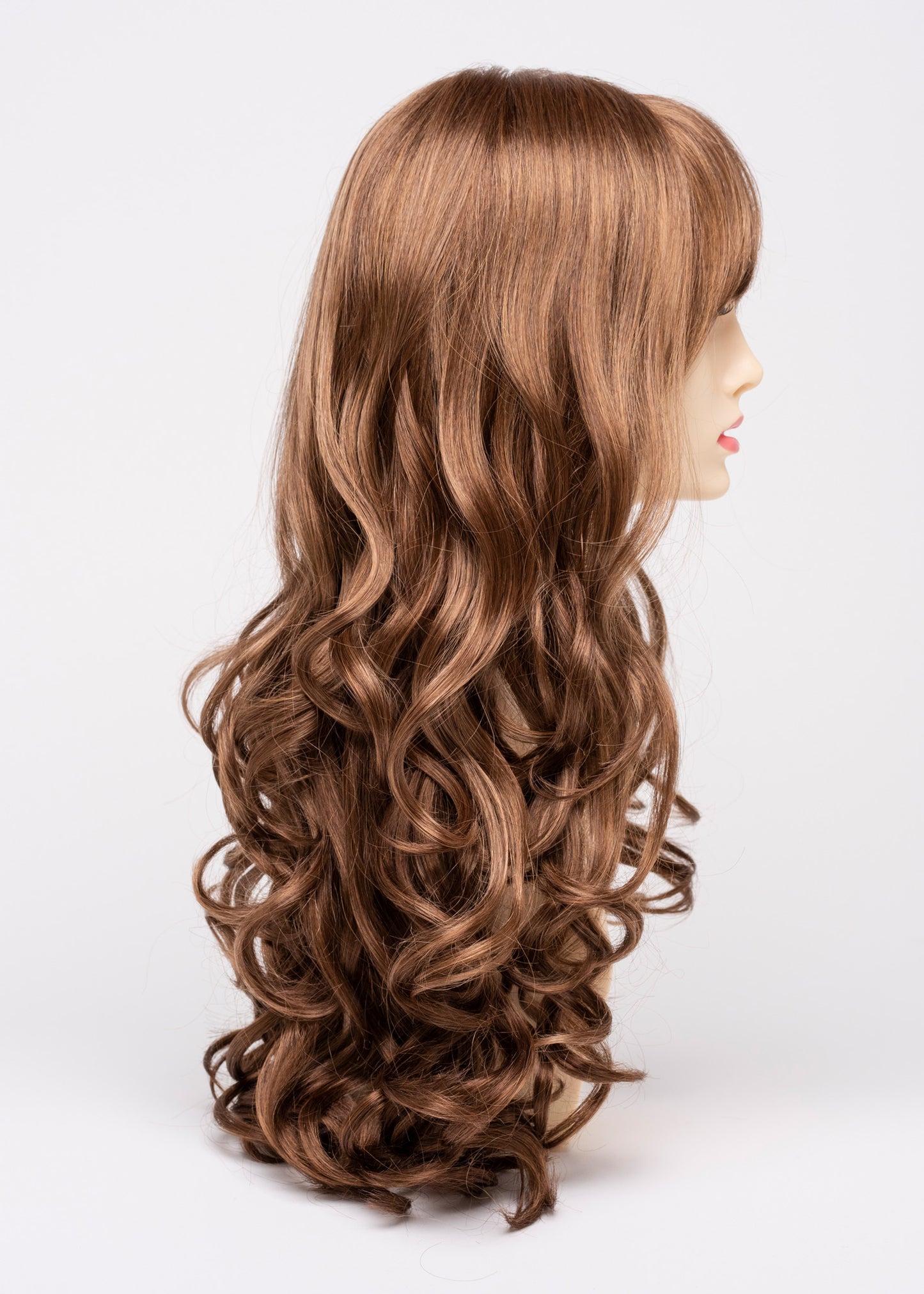 Wendi Synthetic Lace Front Wig Mono Part Open sides back