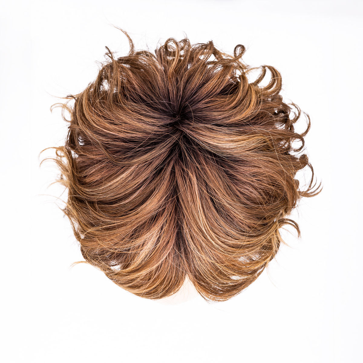 MOCCA ROOTED 830.9.20 | Medium Brown, Light Brown, and Light Auburn blend with Dark Roots