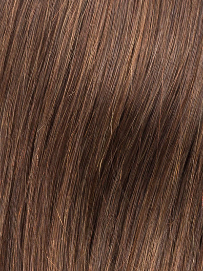 CHOCOLATE ROOTED 830.6.30 | Medium Brown Blended with Light Auburn, and Dark Brown Blend with Shaded Roots 
