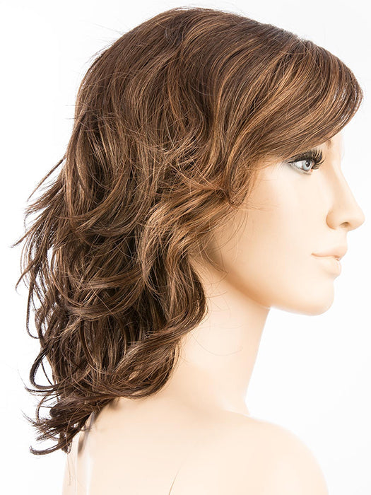 CHOCOLATE ROOTED 830.6 | Medium to Dark Brown base with Light Reddish Brown highlights