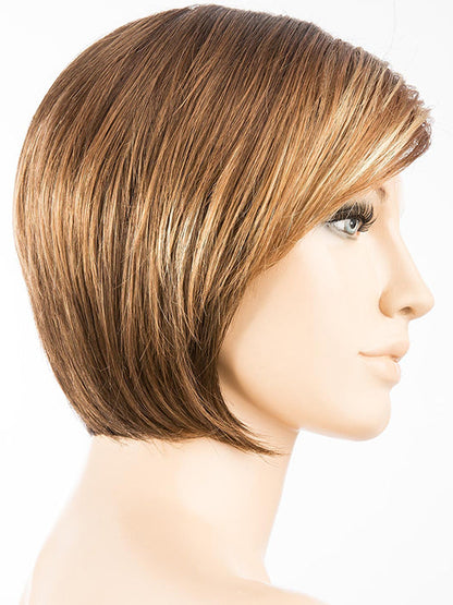 MOCCA LIGHTED 830.27.26 | Medium Brown blended with Light Auburn, Dark Strawberry Blonde and Light Golden Blonde with Highlights Throughout and Concentrated in the Front