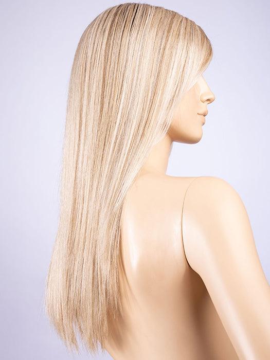 CHAMPAGNE ROOTED 101.24.20 | Light Beige Blonde, Medium Honey Blonde, and Platinum Blonde Blend with Dark Roots