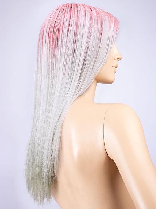 ICY STRAWBERRY | Strawberry roots that melt into Platinum, Tipped with Green