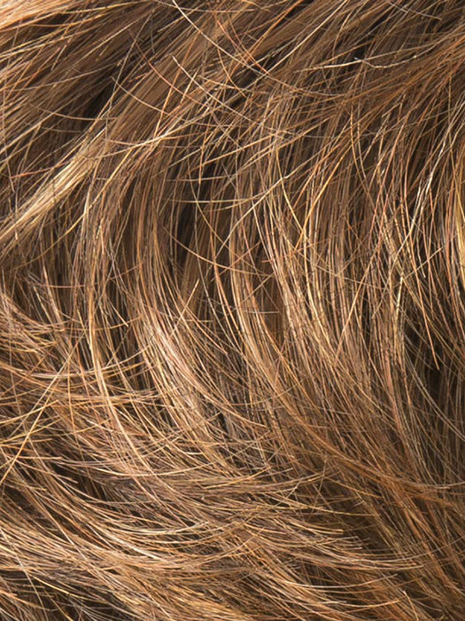 HAZELNUT ROOTED 830.27.31 | Medium Brown blended with Light Auburn, Dark Strawberry Blonde and Light Reddish Auburn Blend with Shaded Roots