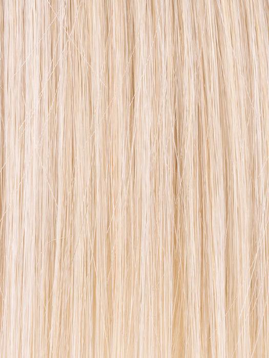 LIGHT CHAMPAGNE ROOTED 23.25.24 | Lightest Pale Blonde and Lightest Golden Blonde with Lightest Ash Blonde Blend and Shaded Roots