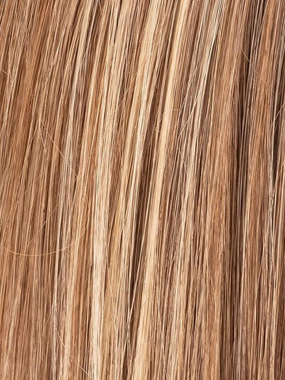 LIGHT BERNSTEIN ROOTED 12.26.27 | Light Auburn, Light Honey Blonde, and Light Reddish Brown Blend and Dark Roots
