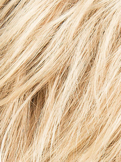 CHAMPAGNE ROOTED 22.20.25.830 | Light Neutral Blonde, Light Strawberry Blonde, Lightest Golden Blonde, and Medium Brown/Light Auburn Blend with Shaded Roots