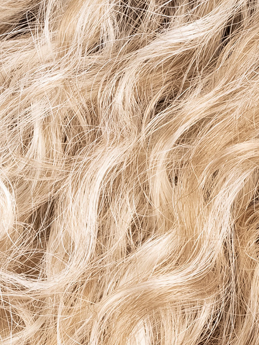 CHAMPAGNE ROOTED 23.26.25 | Light Beige Blonde, Medium Honey Blonde, and Platinum Blonde Blend with Dark Roots